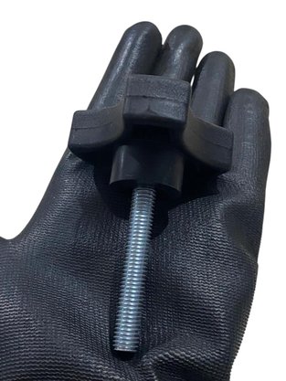 Manípulo Macho 3 Pontas 60 M8x50mm - 1 peça