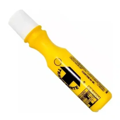 Marcador Esf Plastico 60Ml 2Mm Amarelo Baden