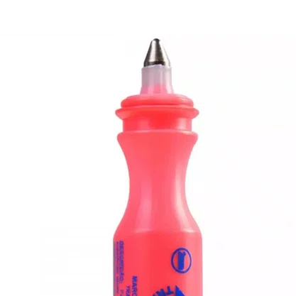 Marcador Esf Plastico 60Ml 3Mm Vermelho Baden