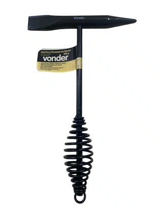 Martelo Picador de Solda com Mola 300G VONDER Aço Carbono
