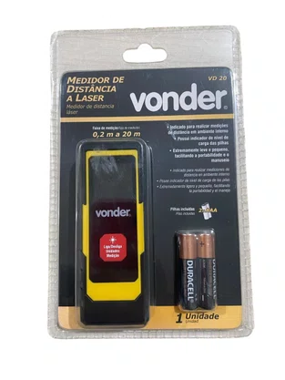 Medidor De Distancia A Laser Vd20 VONDER - 1 peça