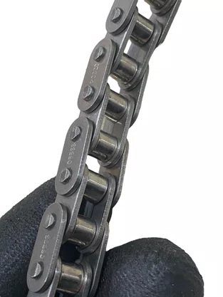 Metro de Corrente Simples DIN 06-B1 SS Inox COMBAT - 1MT