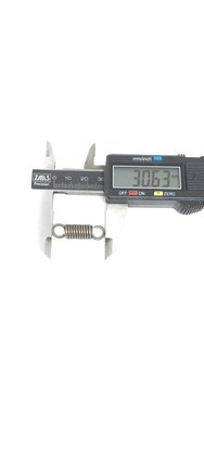 Mola Tração 8,8x30,6mm 1,4mm Gancho Patim Freio Moto