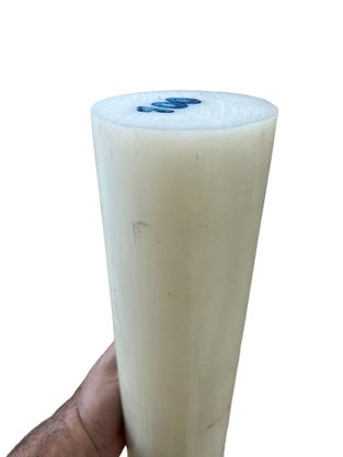 Barra Tarugo Nylon 6.0 100x1000mm Redondo