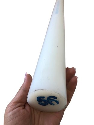 Barra Tarugo Nylon 6.0 56x1000mm Redondo