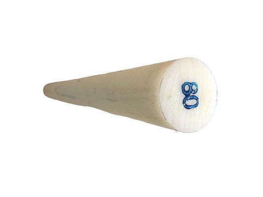 Barra Tarugo Nylon 6.0 80x1000mm Redondo