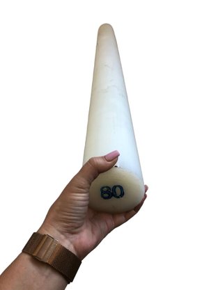 Barra Tarugo Nylon 6.0 80x1000mm Redondo