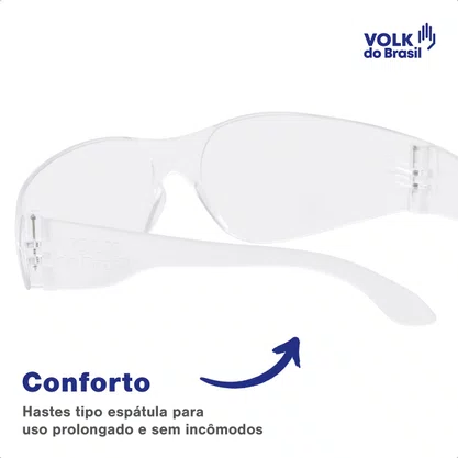 Oculos Vvision 200 Transparente Volk
