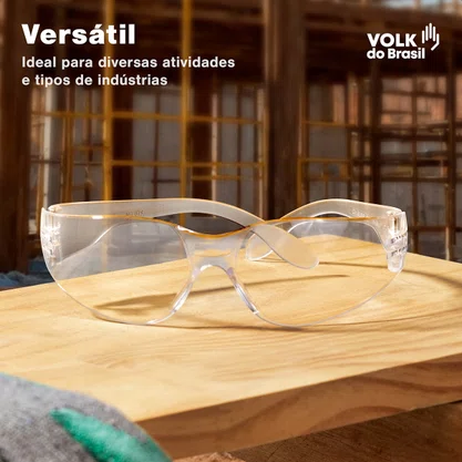 Oculos Vvision 200 Transparente Volk