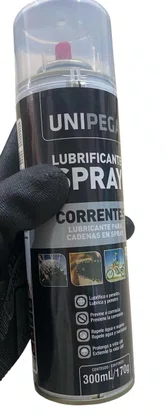 Oleo Lubrificante Spray Para Correntes 300Ml/170G UNIPEGA