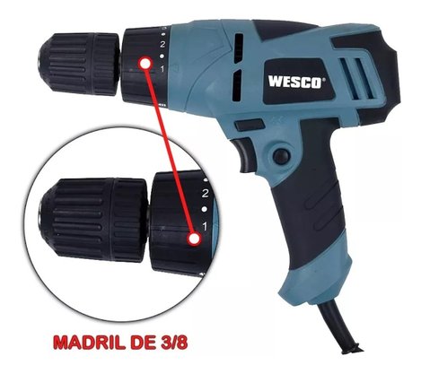 Parafusadeira Elétrica 220V 3/8 WS3231 WESCO