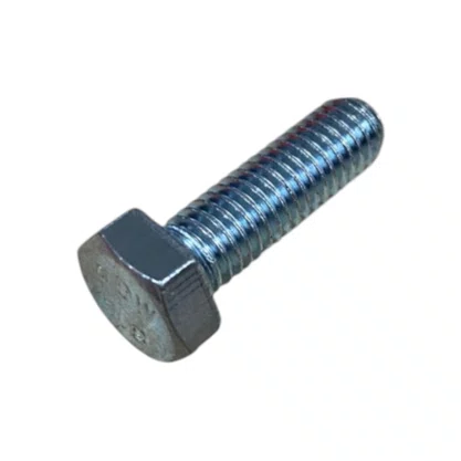 Kit 100 Parafusos Sextavado 1/4"x2" Rosca  Zincado