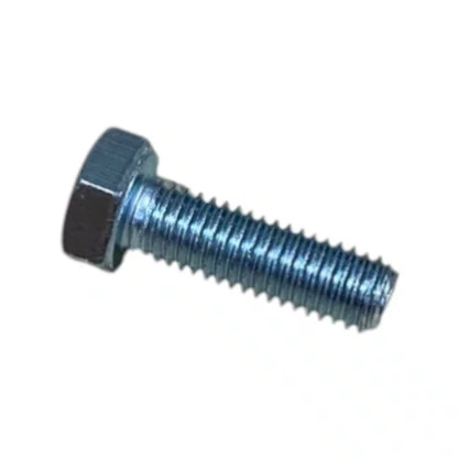 Kit 100 Parafusos Sextavado 1/4"x2" Rosca  Zincado