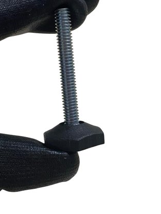 Pé Nivelador Sextavado 2811 Parafuso 5/16X2 Preto PP