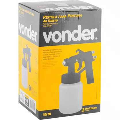 Pistola Para Pintura Ar Direto PDV90 - Vonder