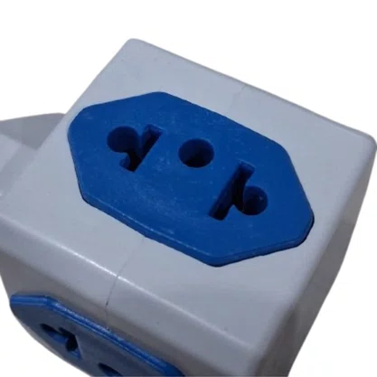 Plug Cubo 4 Saidas 10A/20A