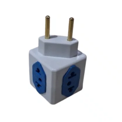 Plug Cubo 4 Saidas 10A/20A