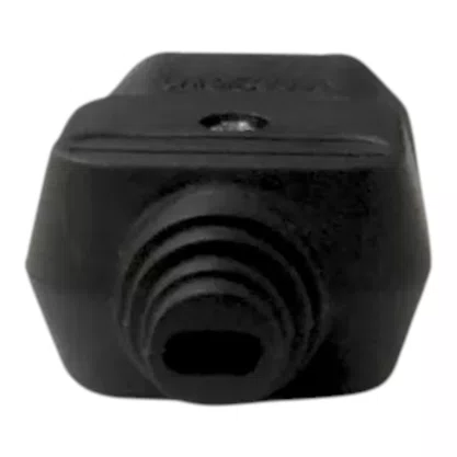 Plug Macho 10A 2P Preto Margirius