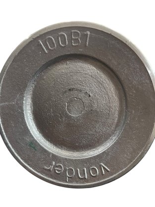Polia de Alumínio 100 B1 4" 1 Canal Perfil B