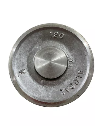 Polia de Alumínio 120 A1 4.3/4" Perfil A 1 Canal - 120A1