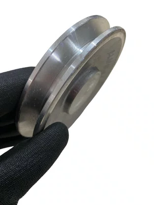 Polia de Alumínio 120 A1 4.3/4" Perfil A 1 Canal - 120A1