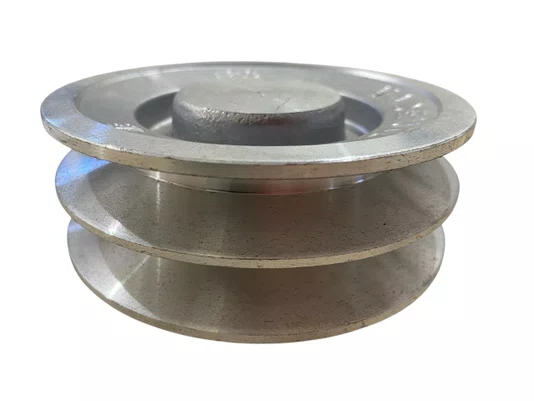Polia em Alumínio 120 B2 4.3/4" 2 Canais Perfil B 120B2
