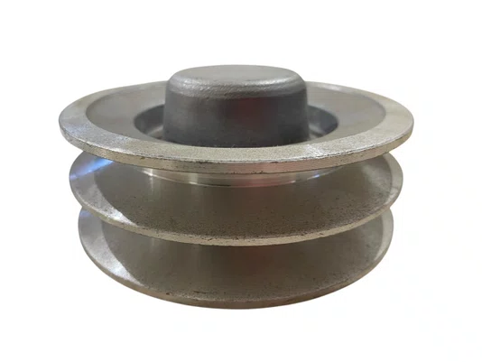 Polia em Alumínio 120 B2 4.3/4" 2 Canais Perfil B 120B2