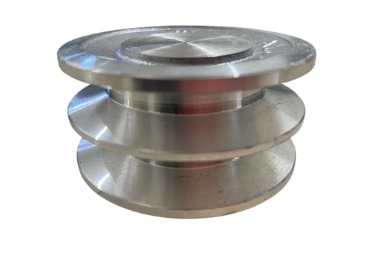 Polia de Alumínio 70 A2 2.3/4" 2 Canais Perfil A
