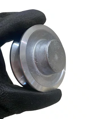 Polia de Alumínio 80 A1 3.1/8" Perfil A 1 Canal - 80A1
