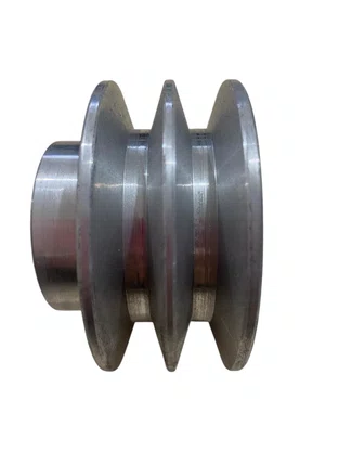 Polia de Alumínio 80 A2 3.1/8" 2 Canais Perfil A