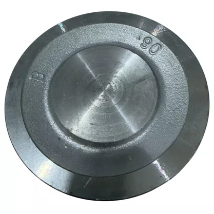 Polia em Alumínio 90 B2 3.1/2" 2 Canais Perfil B 90B2