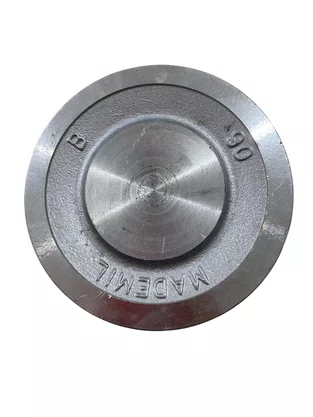 Polia em Alumínio 90 B2 3.1/2" 2 Canais Perfil B 90B2