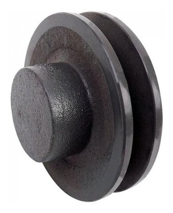Polia Ferro Fundido 100mm B1 1 Canal Perfil B 4" 100B1