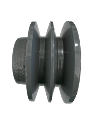 Polia Ferro Fundido 100mm B2 2 Canais Perfil B 4" 100B2