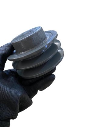 Polia Ferro Fundido 110mm B2 2 Canais Perfil B 4.3/8"