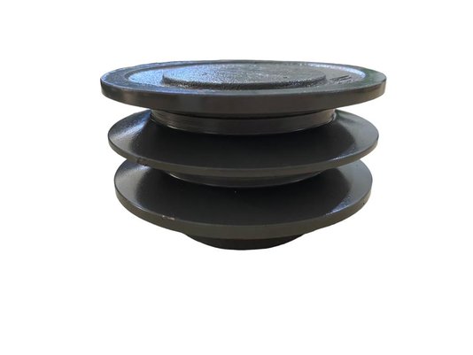 Polia Ferro Fundido 110mm B2 2 Canais Perfil B 4.3/8"