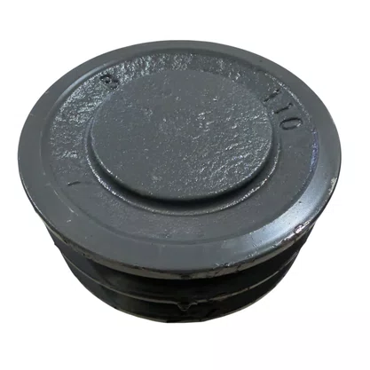 Polia Ferro Fundido 110mm B2 2 Canais Perfil B 4.3/8"