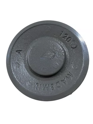 Polia Ferro Fundido 120mm A1 Perfil A 1 Canal 5" 120A1