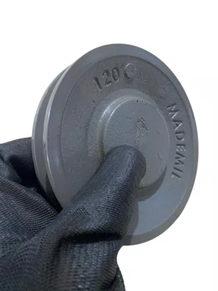 Polia Ferro Fundido 120mm A1 Perfil A 1 Canal 5" 120A1