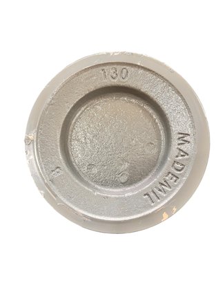 Polia Ferro Fundido 130mm B2 2 Canais Perfil B 5.1/8"