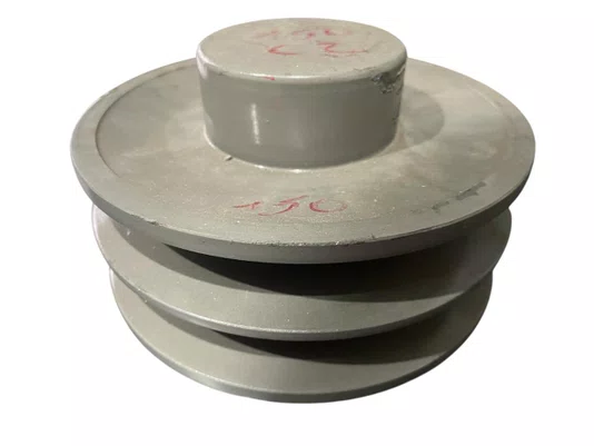 Polia Ferro Fundido 150mm C2 2 Canais Perfil C 6" 150C2