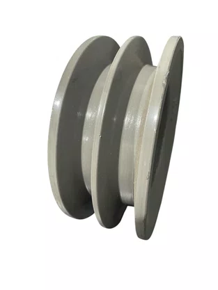 Polia Ferro Fundido 150mm C2 2 Canais Perfil C 6" 150C2