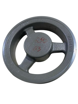Polia Ferro Fundido 250mm B3 3 Canais Perfil B 10" 250B3