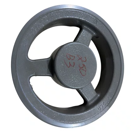 Polia Ferro Fundido 250mm B3 3 Canais Perfil B 10" 250B3