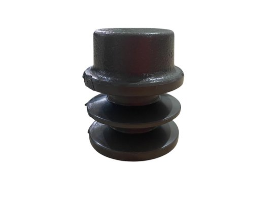 Polia Ferro Fundido 50mm A2 2 Canais Perfil A 2" 50A2