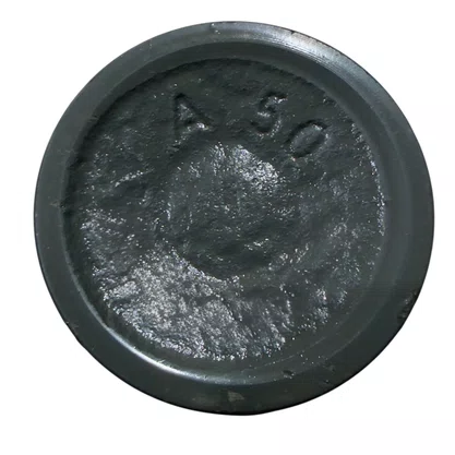 Polia Ferro Fundido 50mm A2 2 Canais Perfil A 2" 50A2