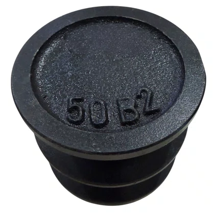 Polia Ferro Fundido 50mm B2 2 Canais Perfil B 2" 50B2