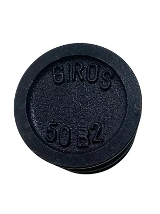 Polia Ferro Fundido 50mm B2 2 Canais Perfil B 2" 50B2