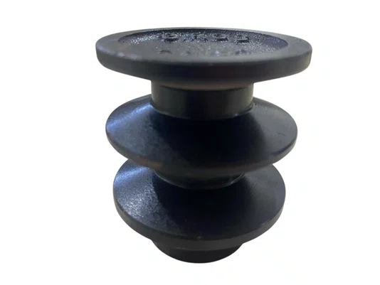 Polia Ferro Fundido 50mm B2 2 Canais Perfil B 2" 50B2