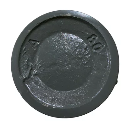 Polia Ferro Fundido 80mm A2 2 Canais Perfil A 3" 80A2